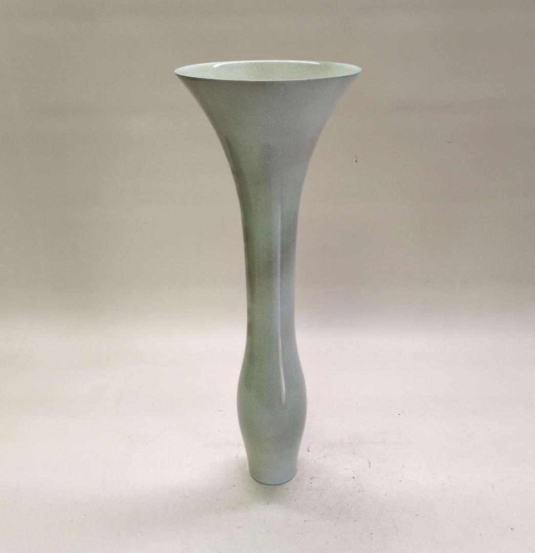 銅製花器　池坊好み　池坊花器