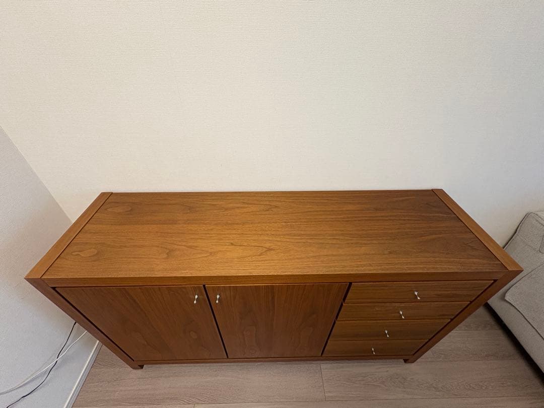 【お値下げしました】広松木工　ベロイデア チェスト＆ドア　ウォールナット材