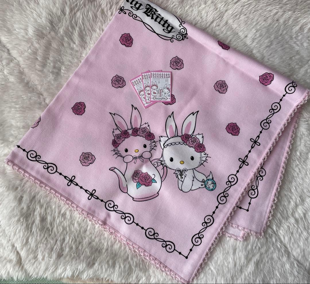 i*p様 ウサミミ チャーミーキティ ハローキティ マルチクロス 布