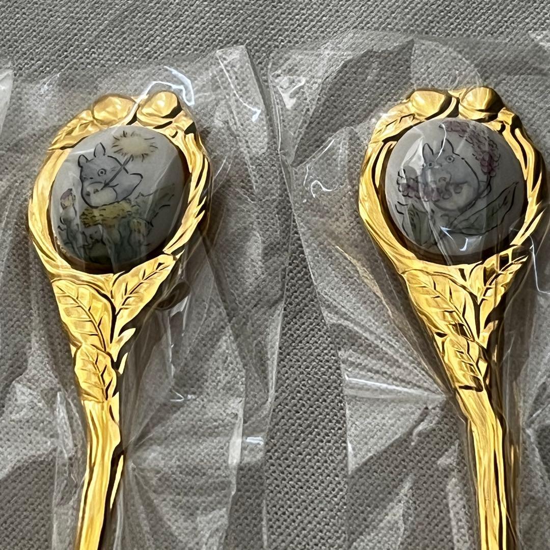 ノリタケ となりのトトロ ゴールド スタジオジブリ ティースプーン 宮崎駿
