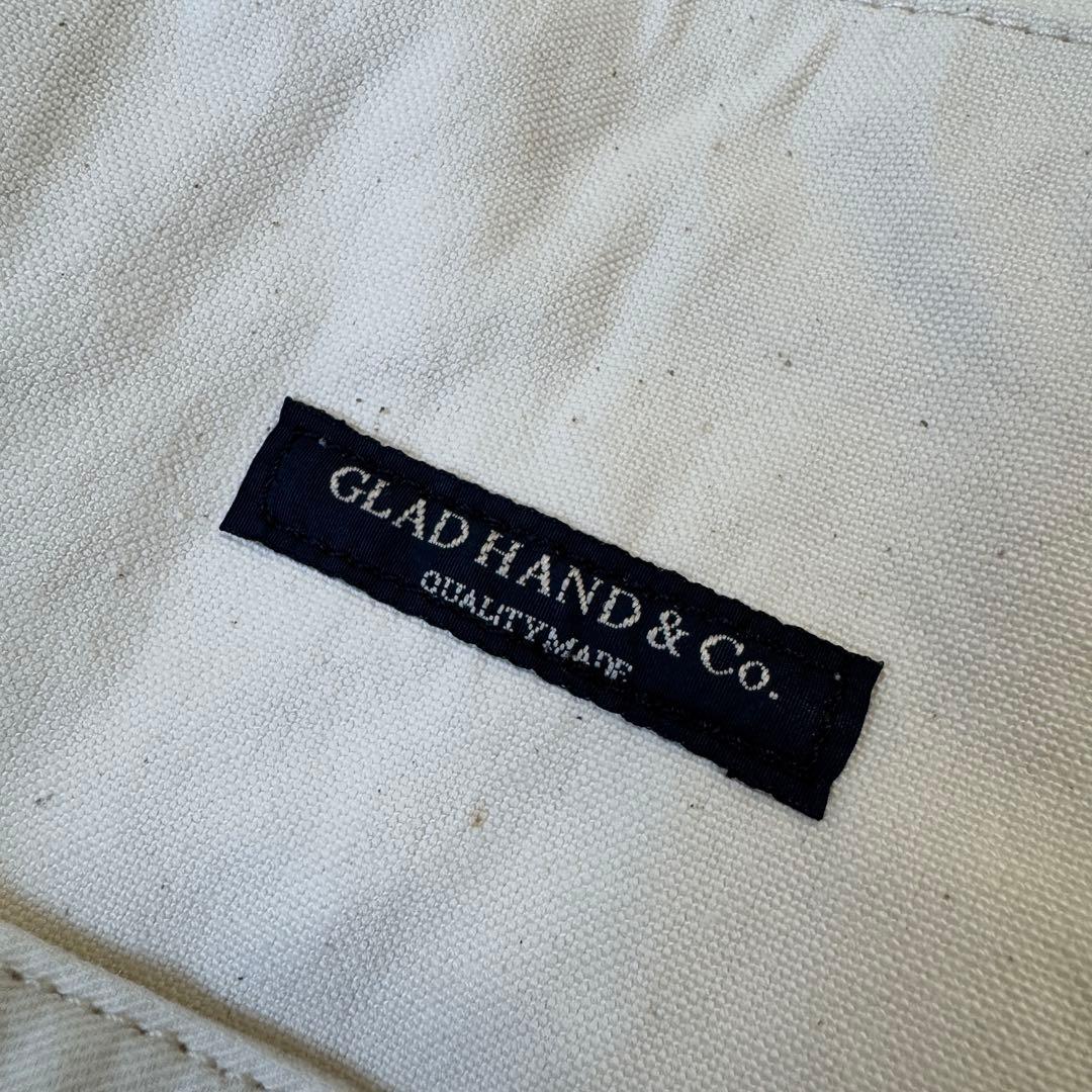 希少✨ グラッドハンド ハンドペイント ショルダーバッグ 大容量 A4可