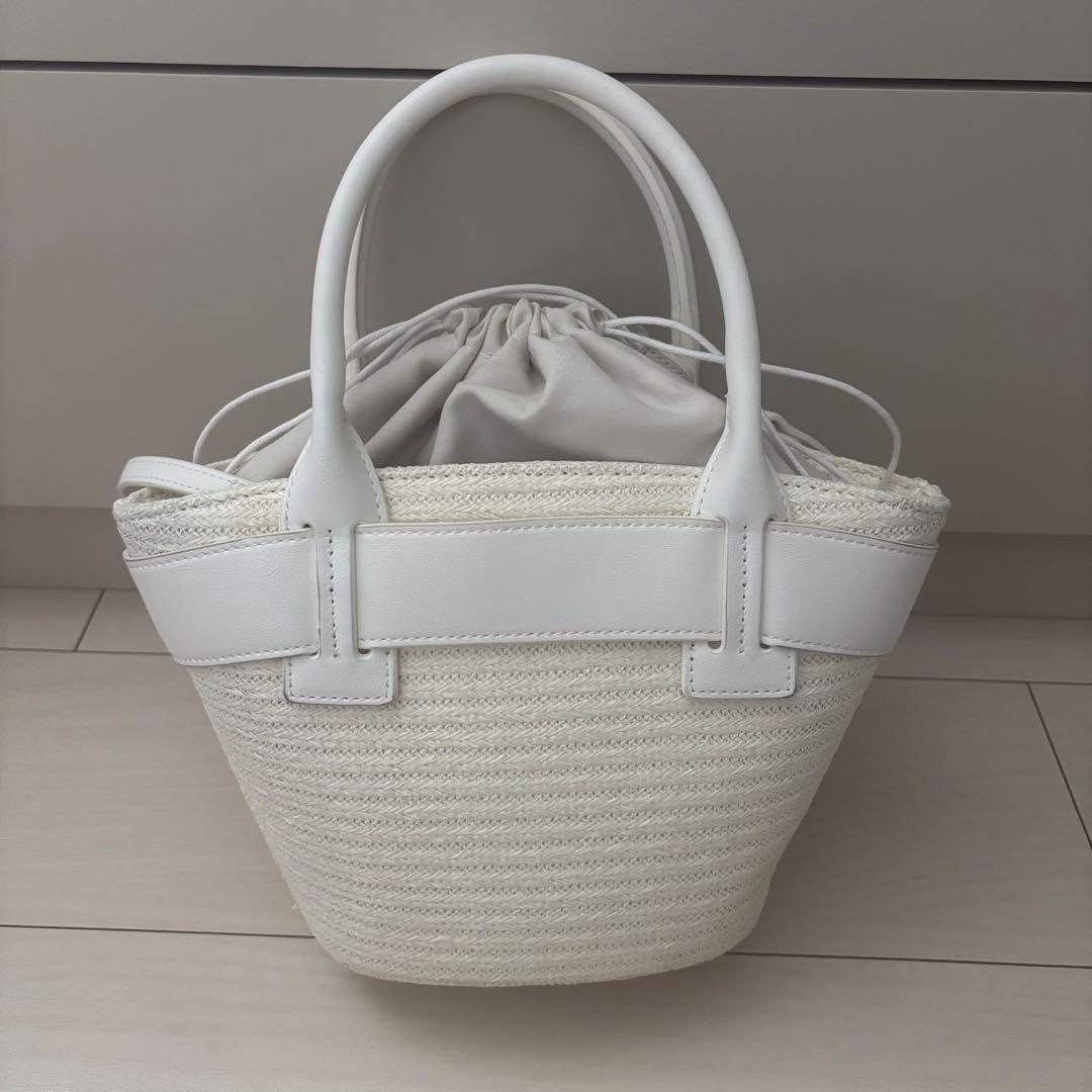 Herlipto Palma Mini Tote Bags white ホワイト