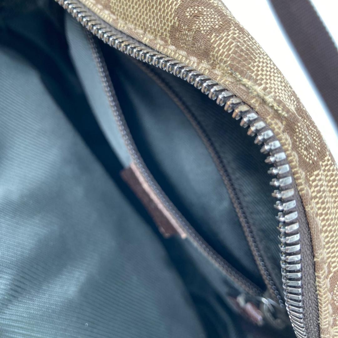 15982✨良品✨グッチ ショルダーバッグ キャンバス Gマーク ベージュ