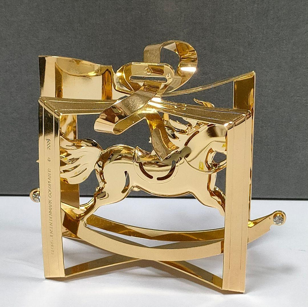 ●5001ジョージジェンセン/2009クリスマス オーナメント ロッキングホース