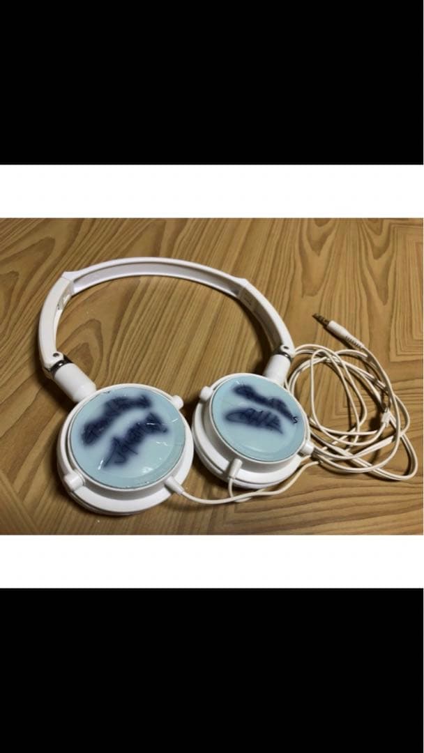 Grand Focusサイン入 PioneerヘッドフォンSE-MJ21劣化有り