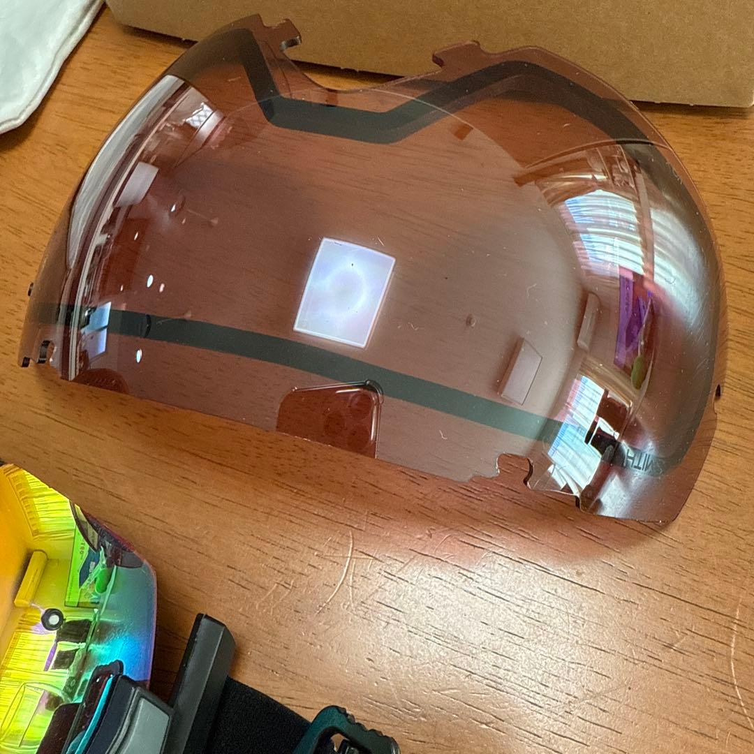 美品 SMITH スミス ゴーグル I/OX ターボファン