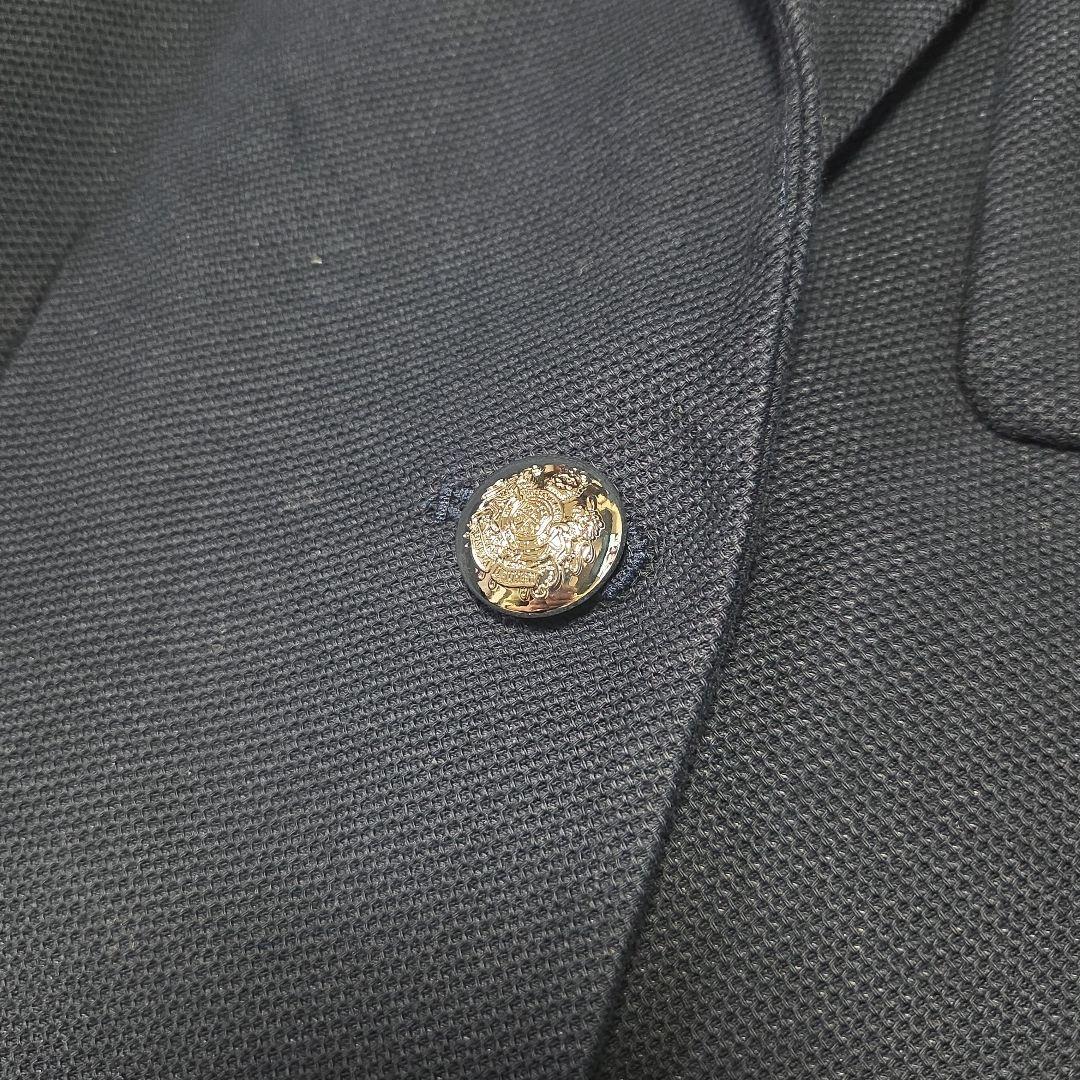 美品✨ローレン ラルフローレン ブリオン刺繍パッチ ジャカードブレザー