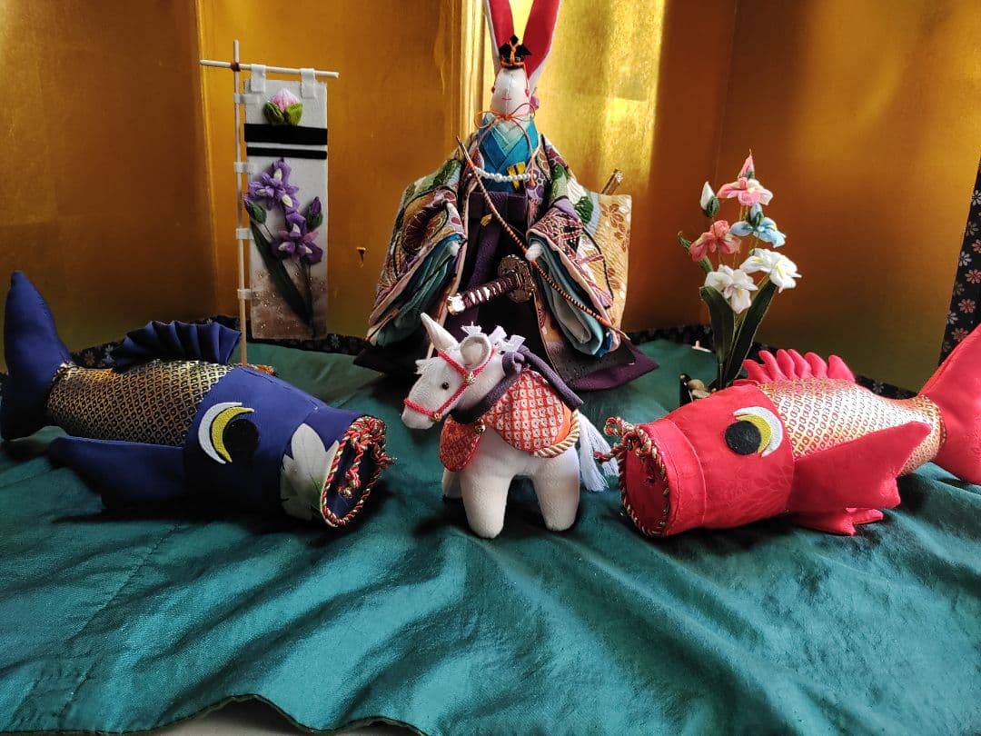 ハンドメイドうさぎの節句