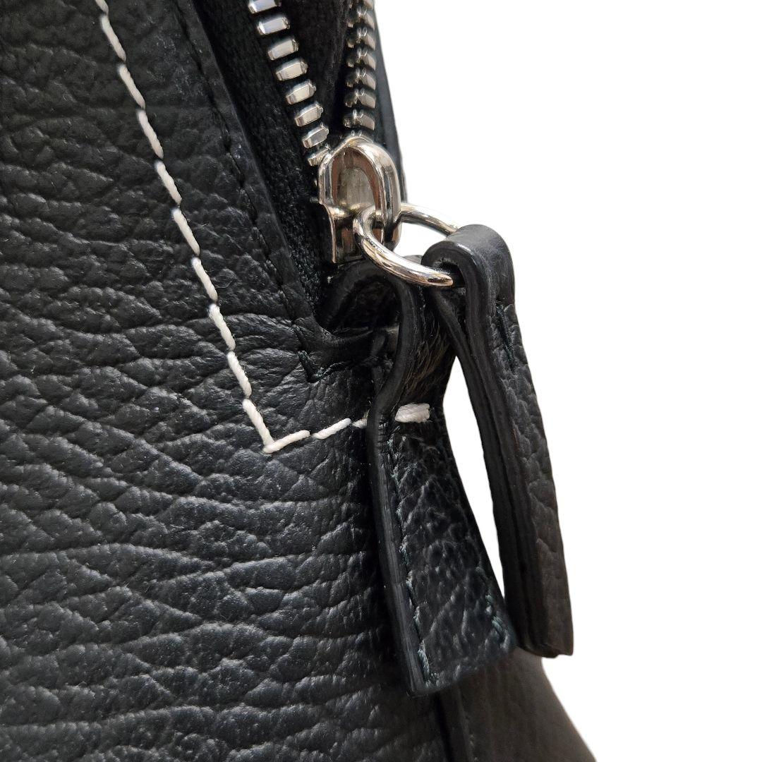 メゾンマルジェラ 5AC マイクロ チェーン ショルダーバッグ ブラック