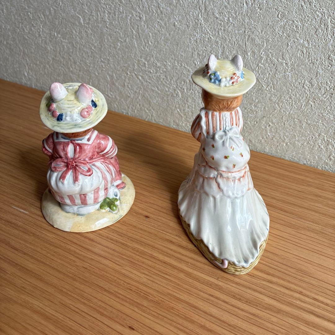 ロイヤルドルトン　ブランブリーヘッジ　フィギュリン　３体
