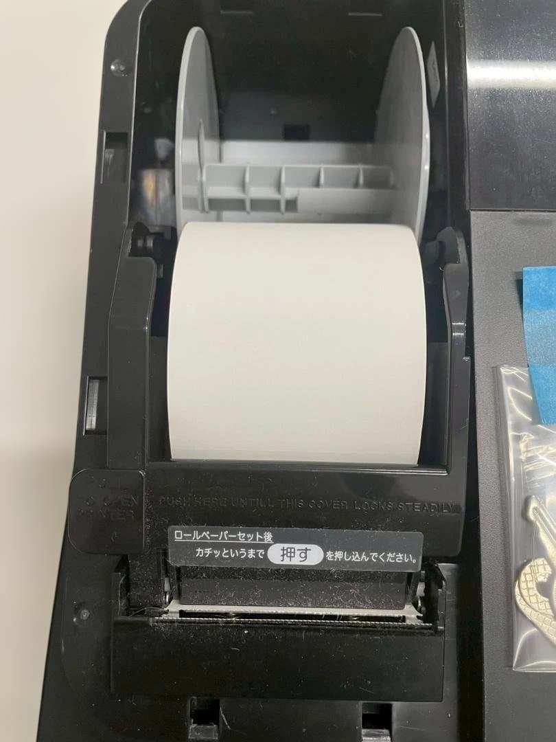 A◆CASIO　カシオ　レジスター　SR-G3-BK　ブラック　美品