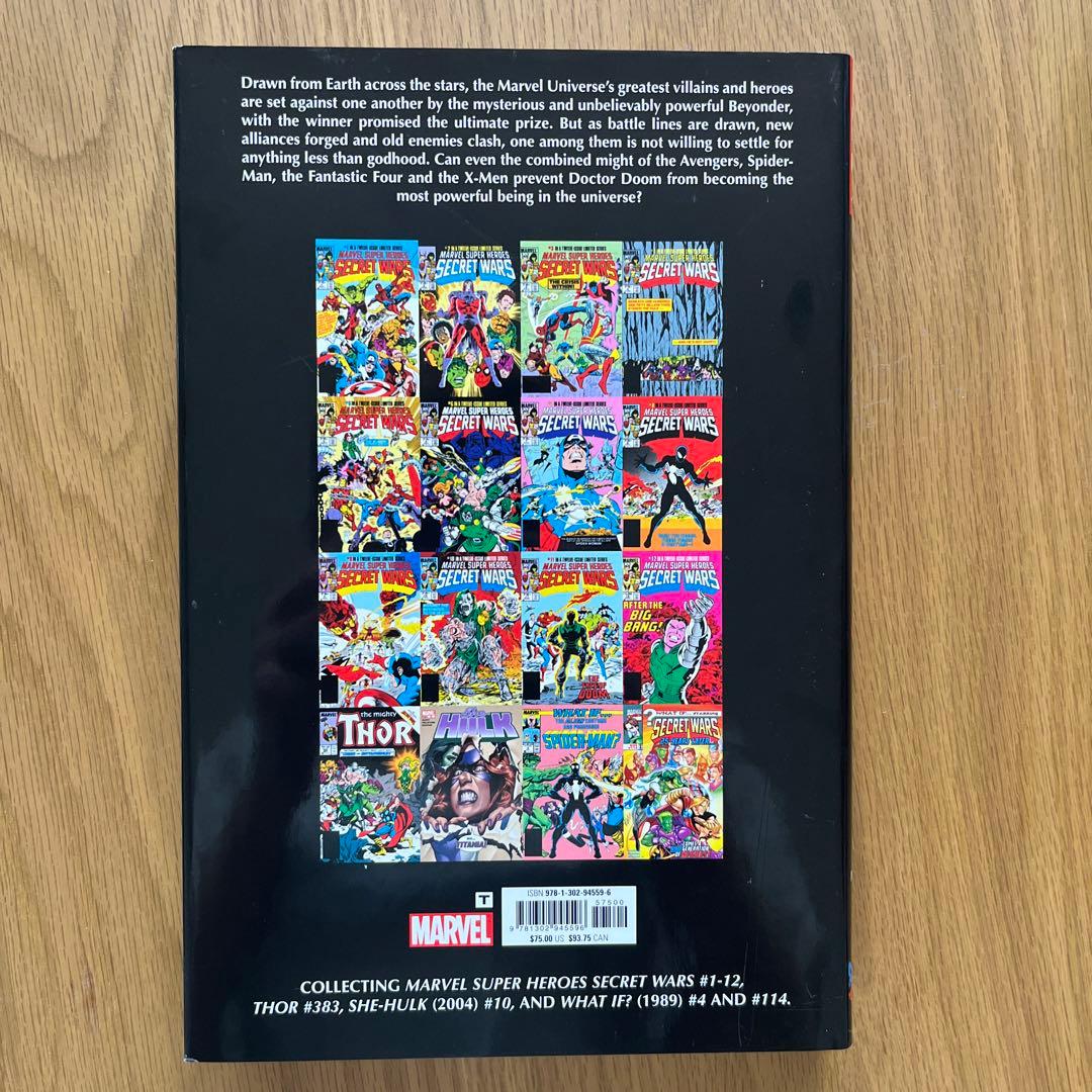 青年漫画 Marvel Omnibus Secret Wars OOP