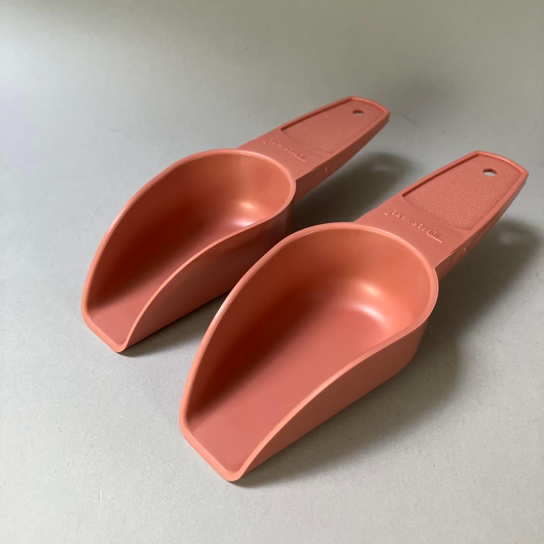 タッパーウェア グランプリデコレーター L・LL ２点セット➕２スコップスプーン