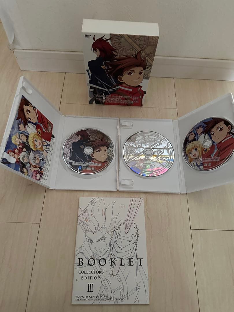 【全初回限定版】テイルズオブシンフォニア　DVD コレクターズエディション　全巻