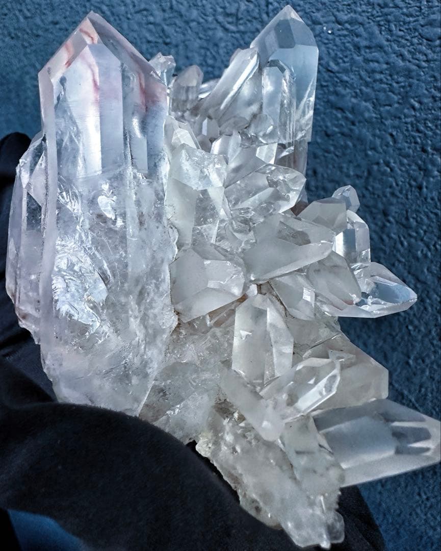 爆レア❗️高透明度❗浄化❗️超強いパワーキラキラ☆ヒマラヤクラスター天然石A1312