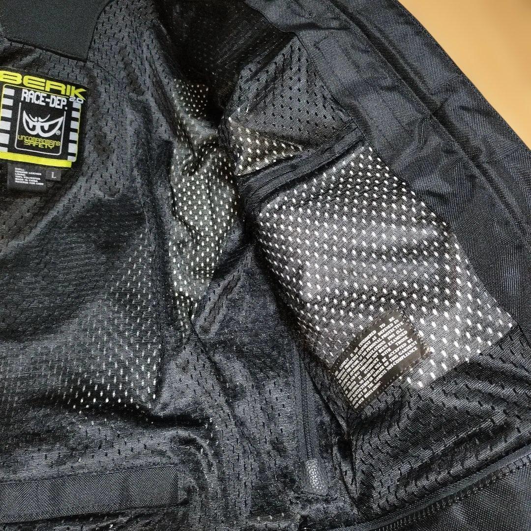 未使用！ Lサイズ BERIK2.0 レザージャケット　革ジャン