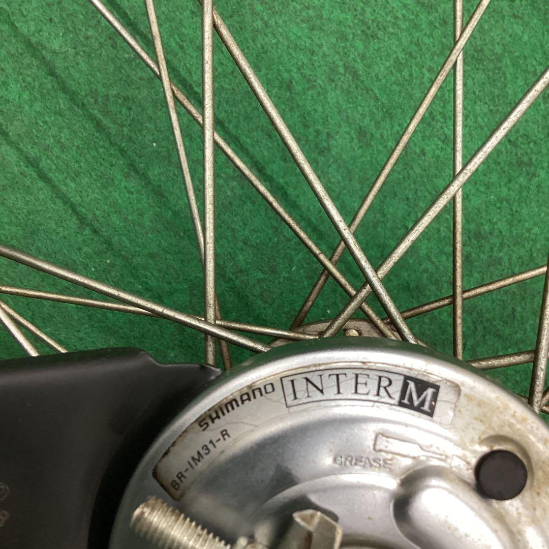 ステンレスリム　後輪 26インチ 内装3段 ローラーブレーキ 電動アシスト自転車