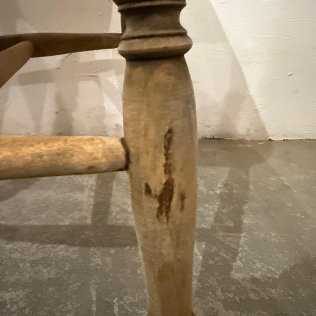 M’s　ヴィンテージ　ダイニングチェア　カフェチェア　剥離　3