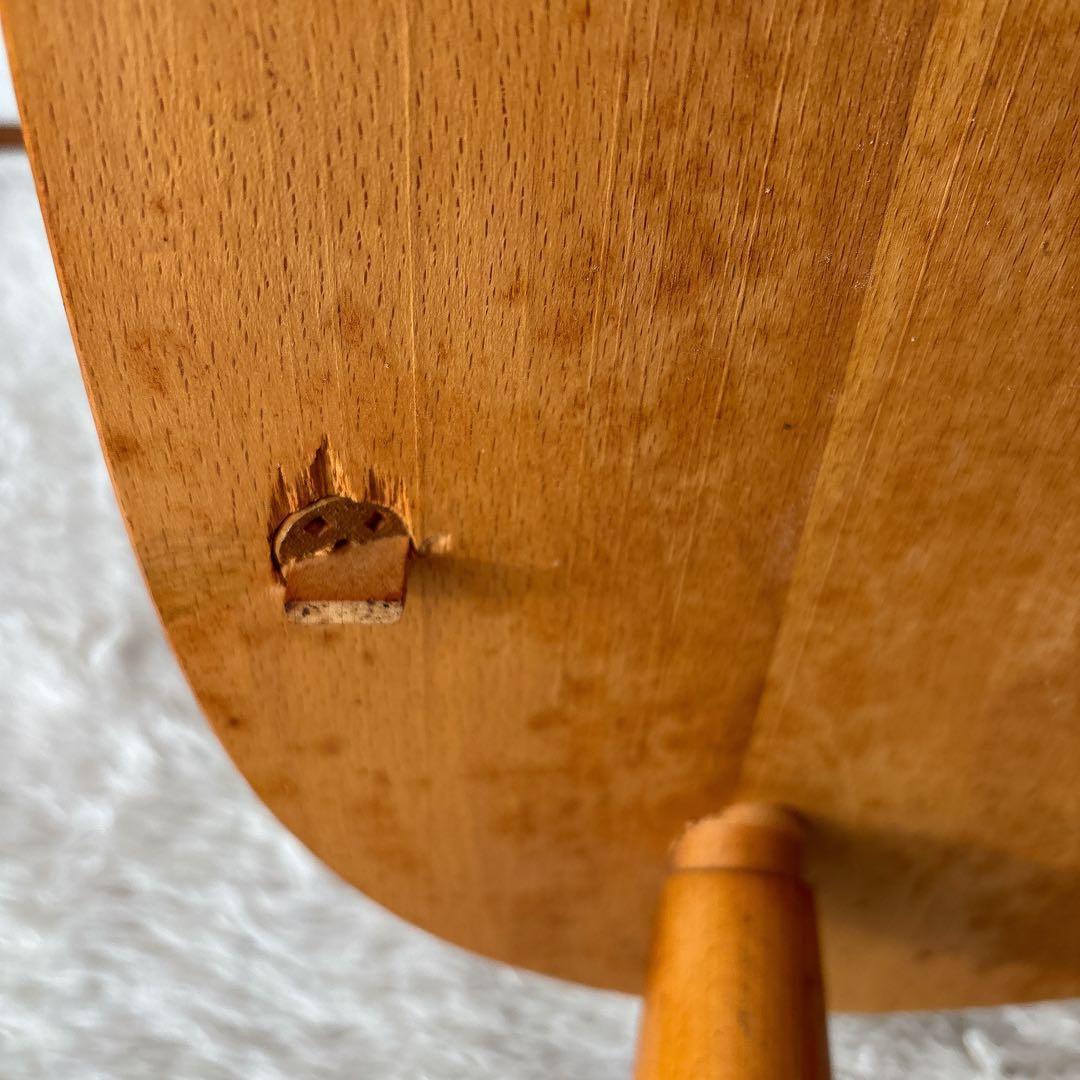 美品】天然木 キャプテンチェア ダイニングチェア 北欧