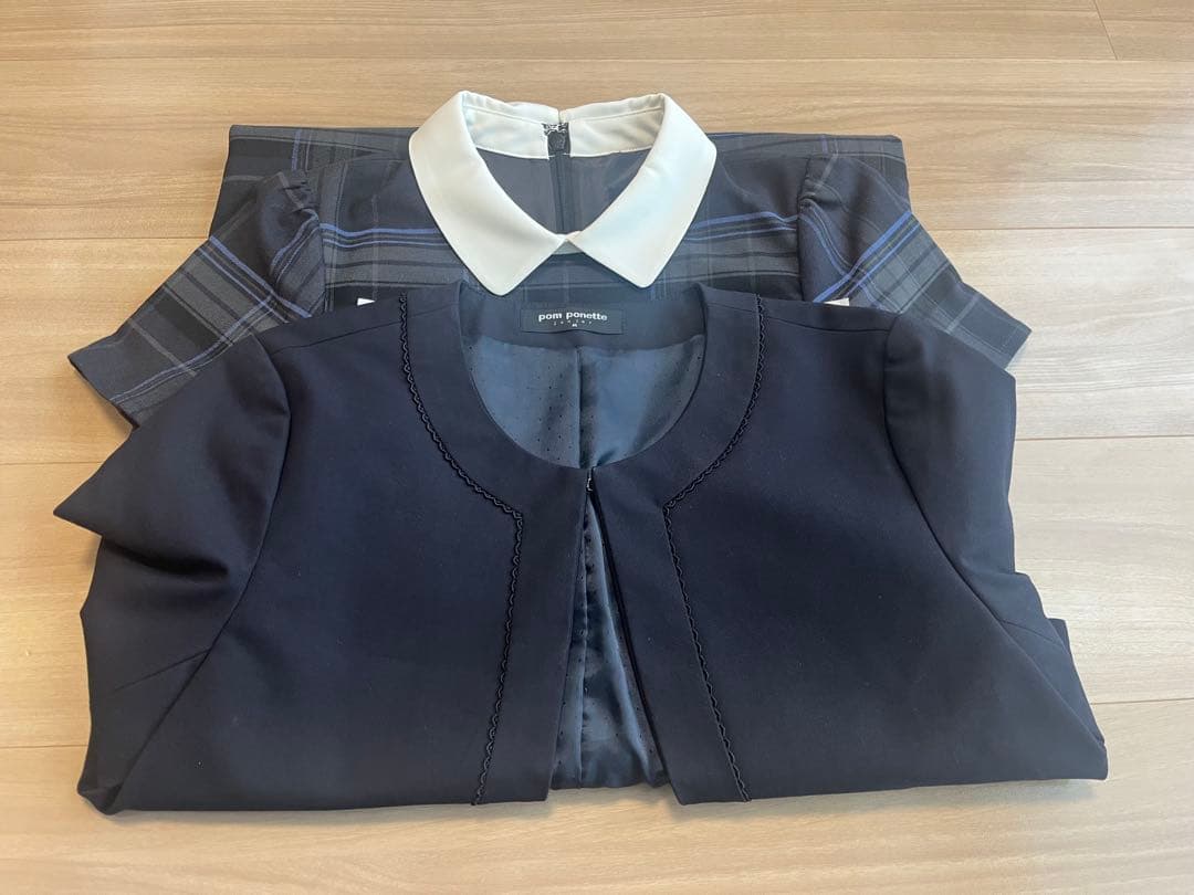美品《ポンポネットジュニア 》フォーマル3点セット 150cm 卒業式・発表会