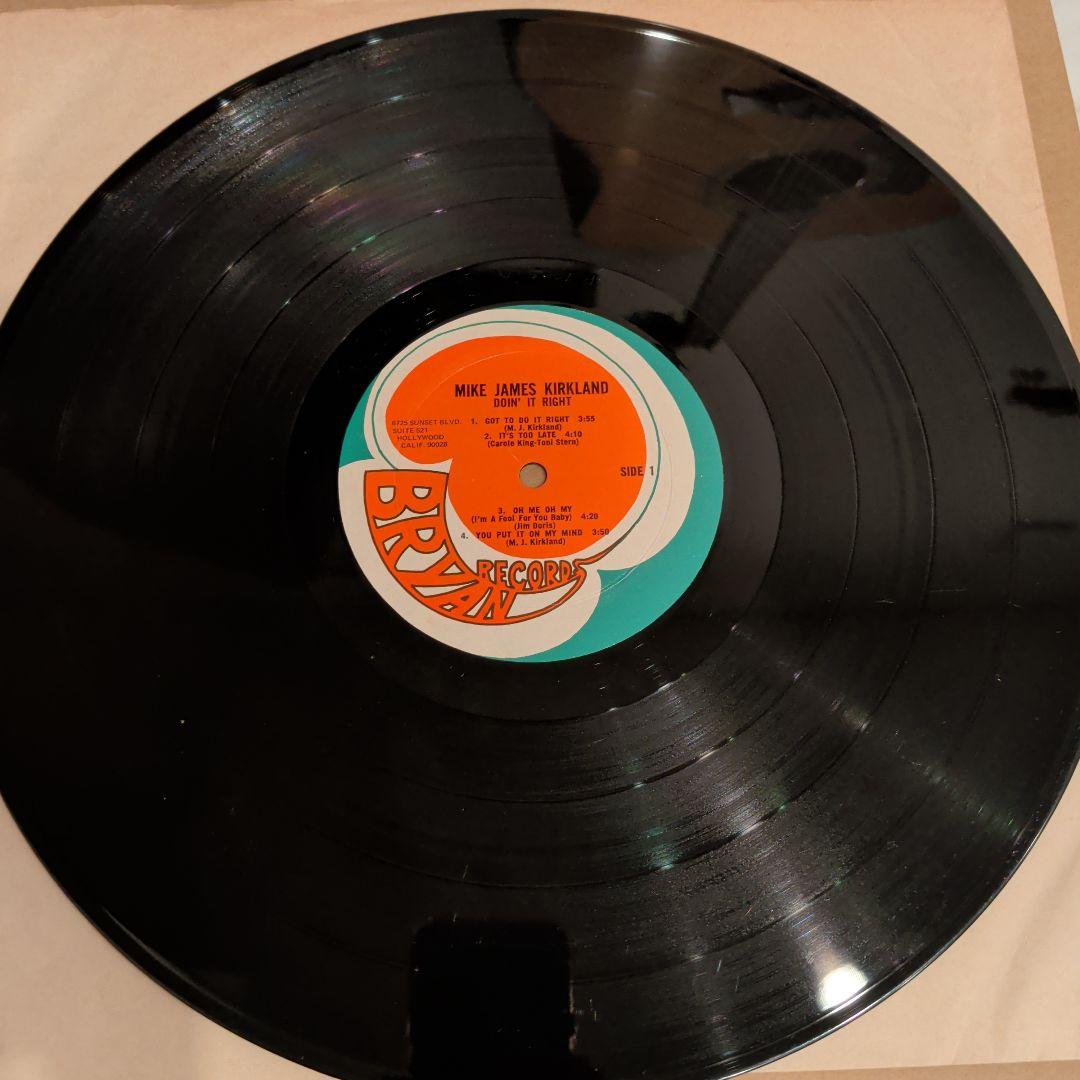 Mike Kirkland Doin' It Right レコード