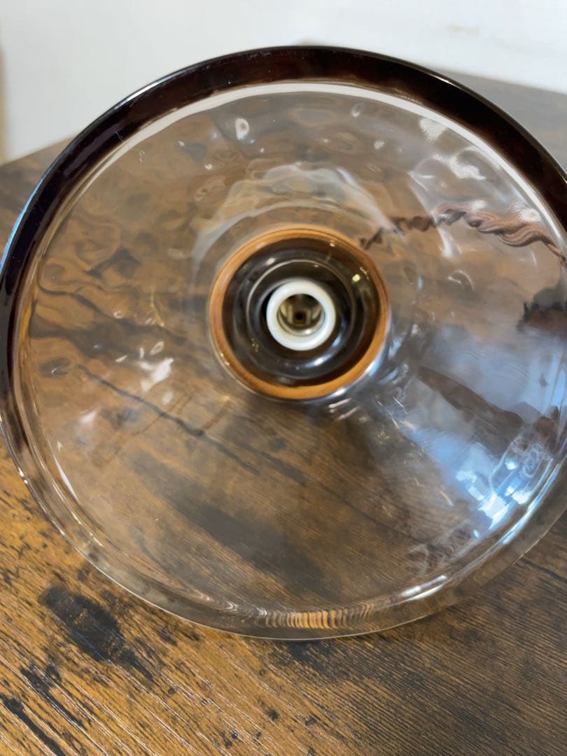 美品　Berka ベルカ　ブラウン　ペンダントランプ ペンダントライト