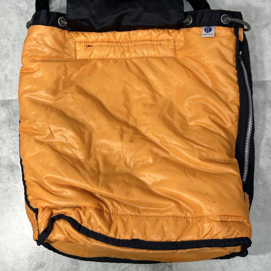 完売品 PORTER ポーター タンカー 巾着 リュック バッグパック A4 黒