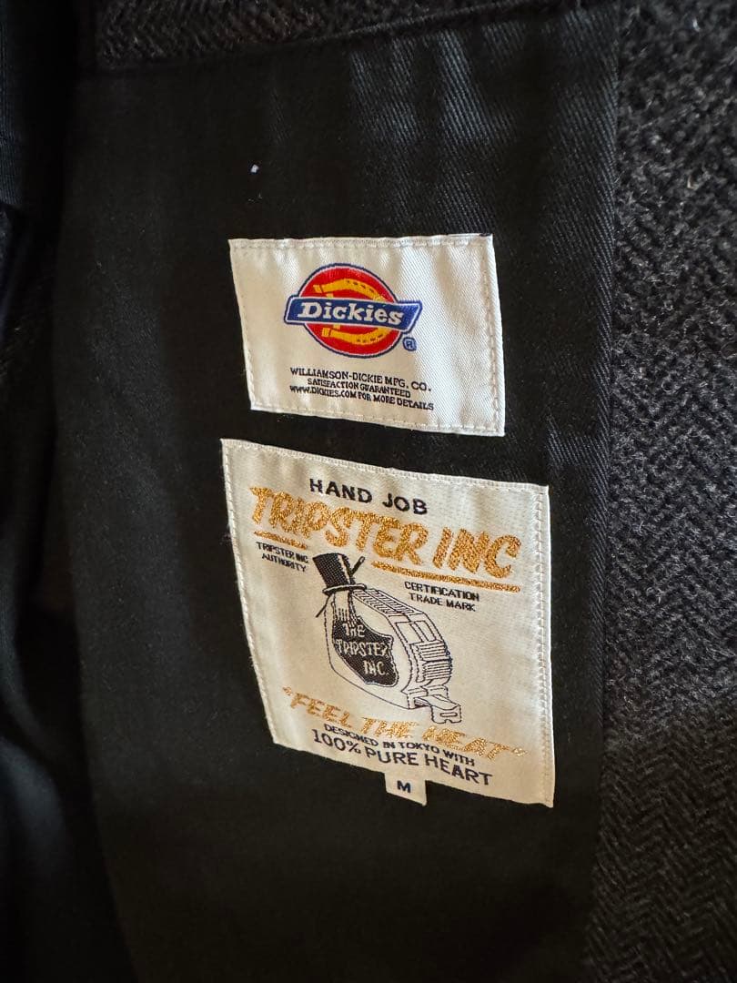 TRIPSTER トリップスター Dickiesセットアップ ツイード グレー