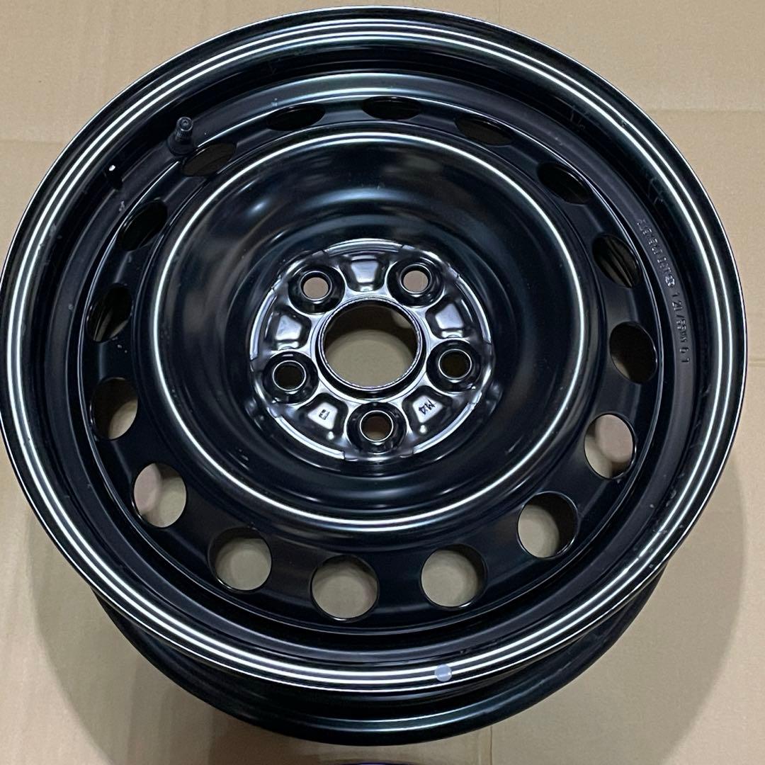 ①超メルカリ市期間中セール【送料込】シエンタ　納車外し　鉄ホイール　2本