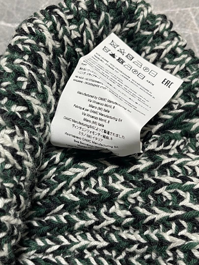 希少OAMC 22-23AW アストラル ウール ニット キャップ