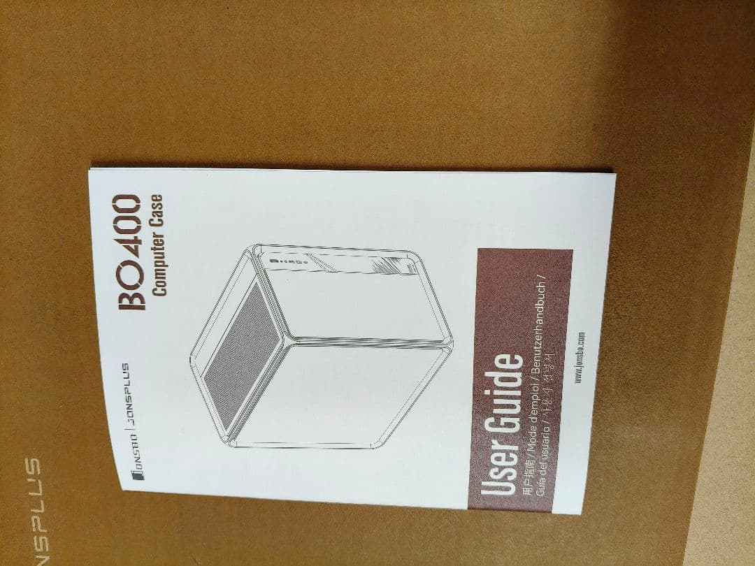 JONSBO BO400 グレー ATX PCケース、ミッドタワー