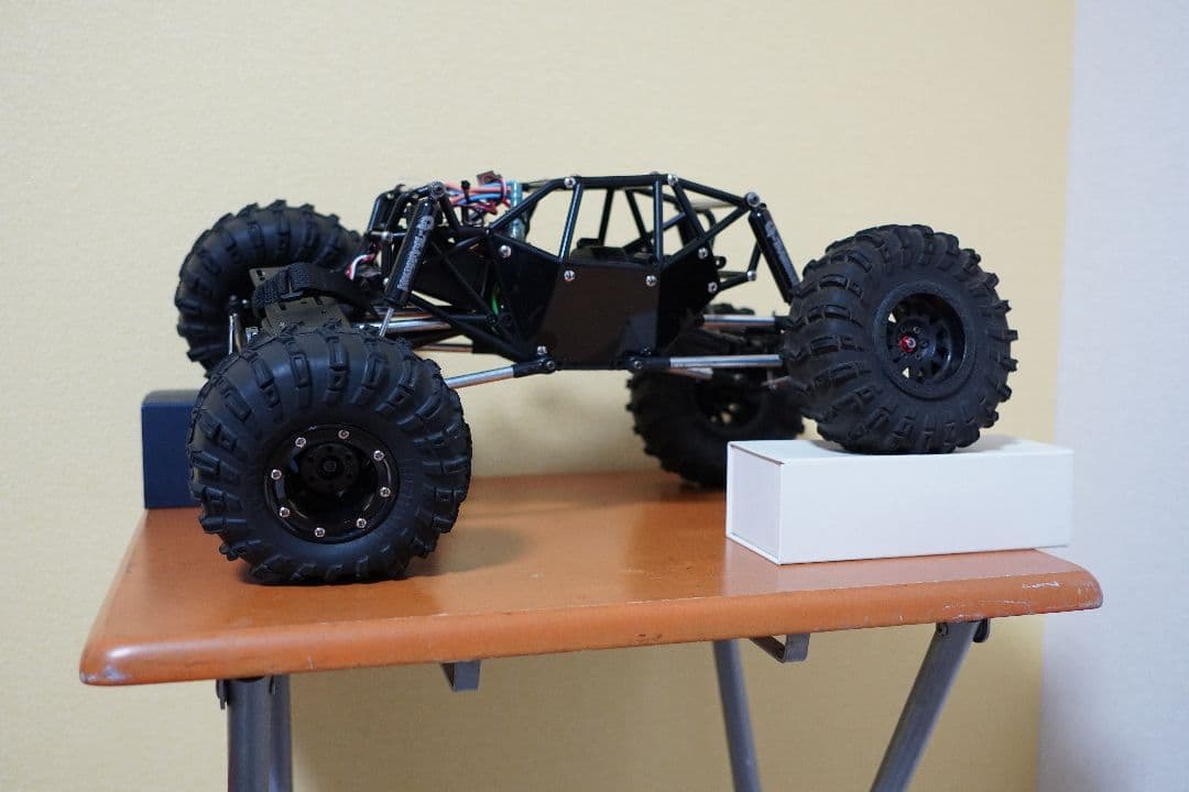 G-made R1 クローラー　ラジコン　プロポ、受信機、アンプ付