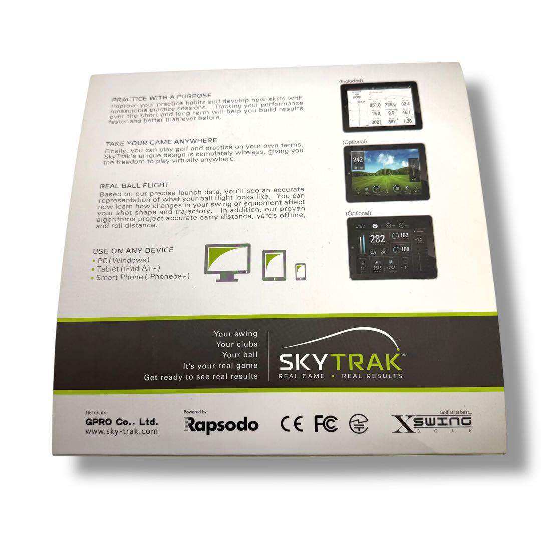 スカイトラック SKYTRAK 弾道測定器 プロテクター ゴルフ 動作確認済