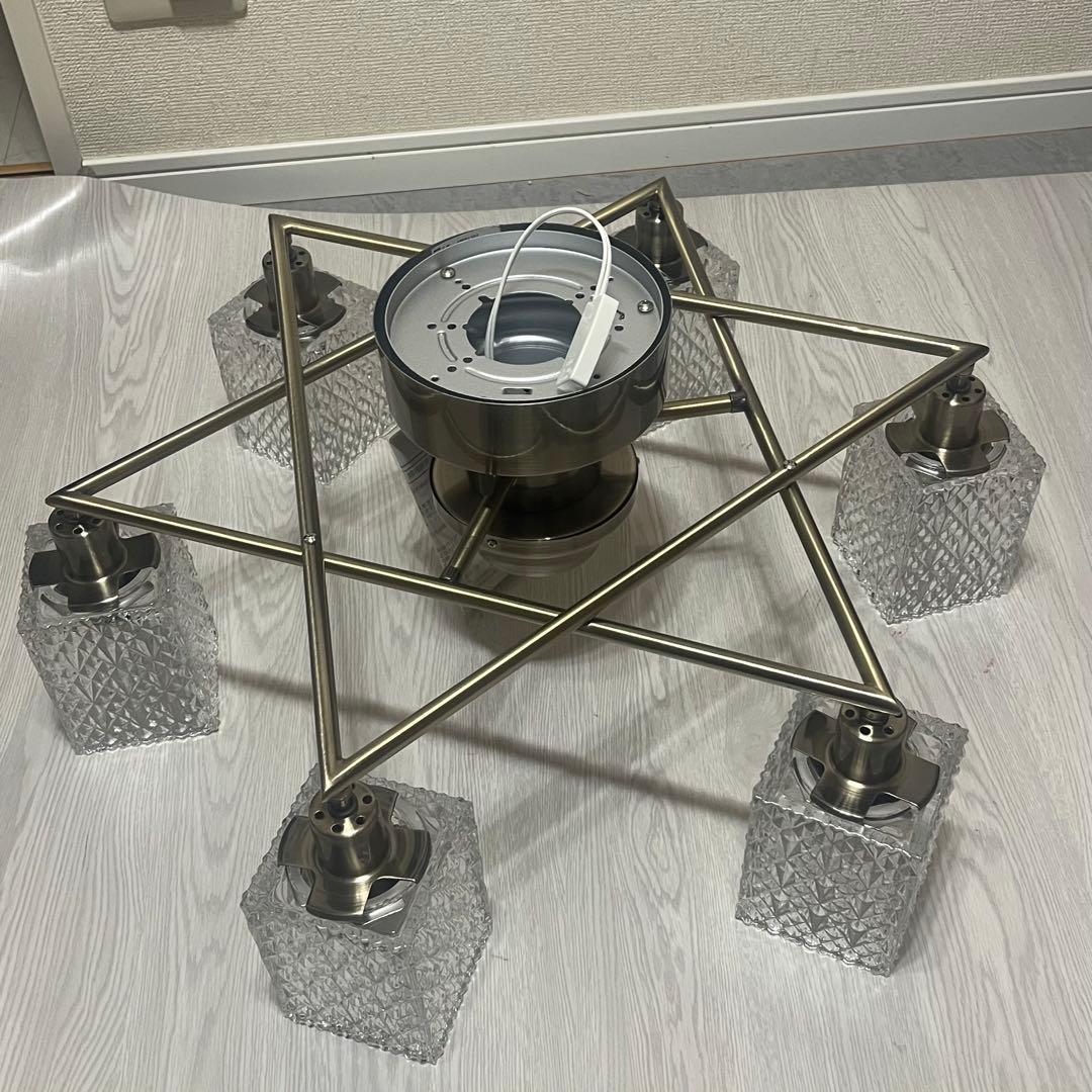 キジマ　シャンデリア　シーリングライト　amp51308