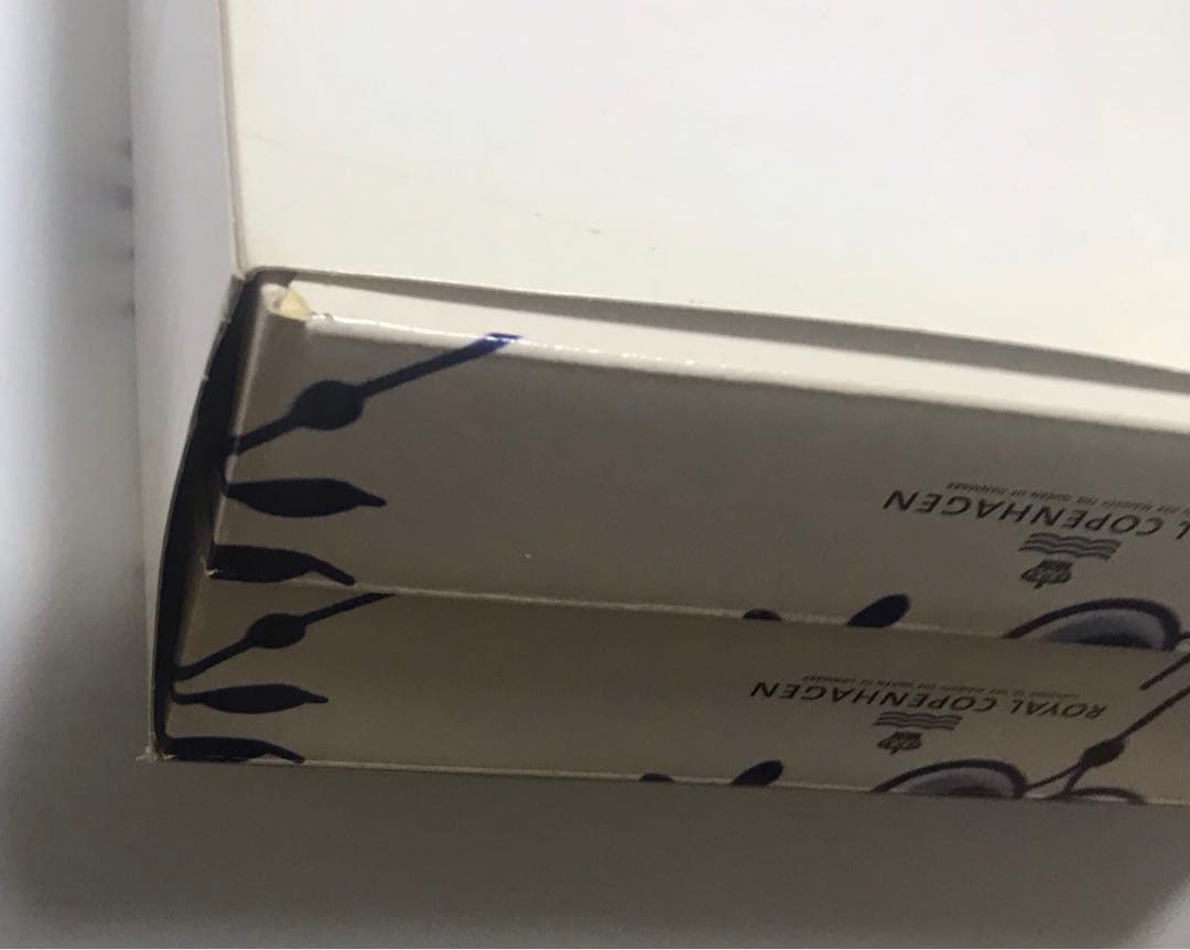 ロイヤルコペンハーゲン　ブルーフルーテッド　プレート２枚セット