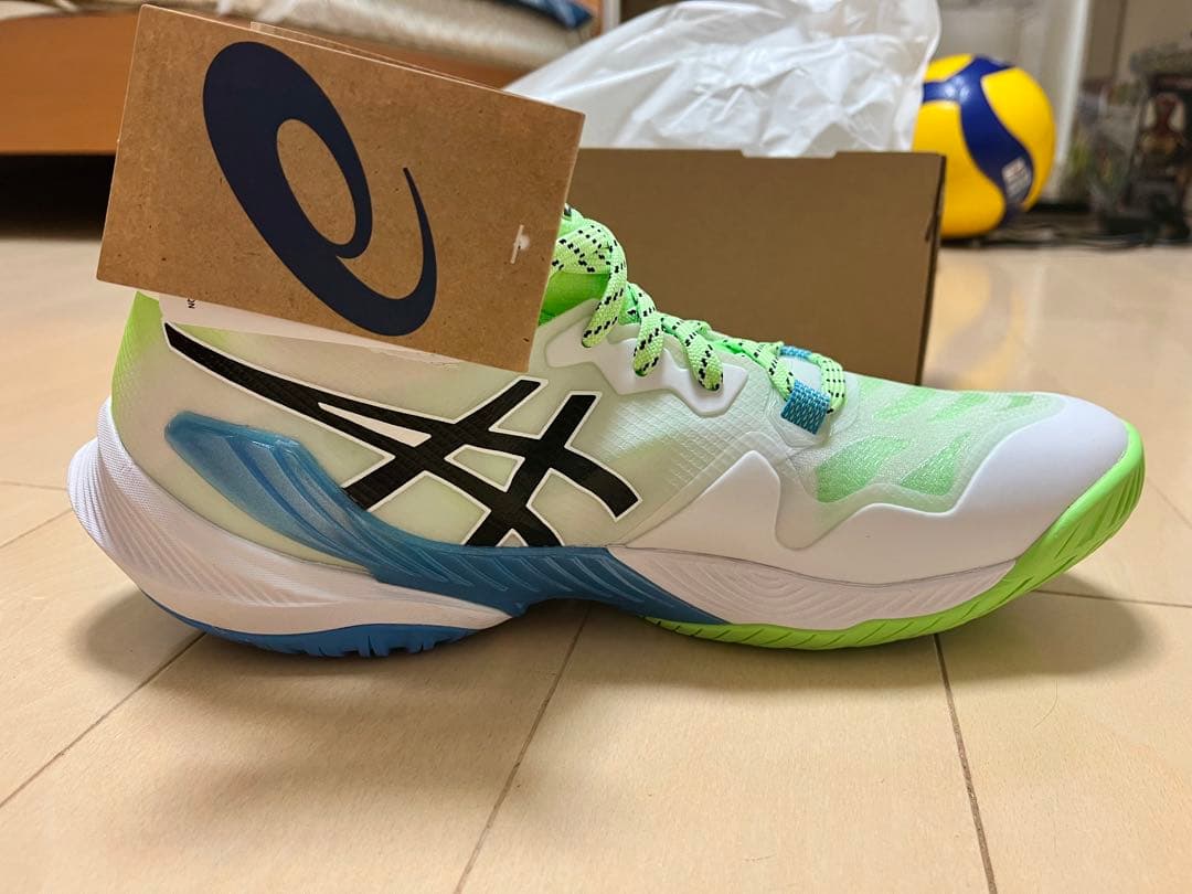 アシックス　バレーボールシューズ　メタライズ　26.5㎝　激レア