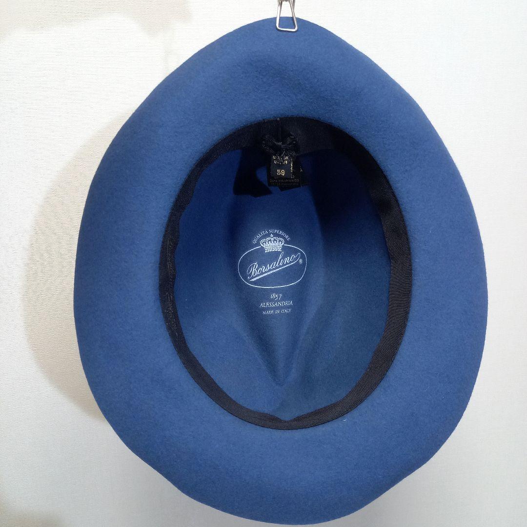 専用です！ 伊製 ボルサリーノ ラビットファー フェルトハット 59cm
