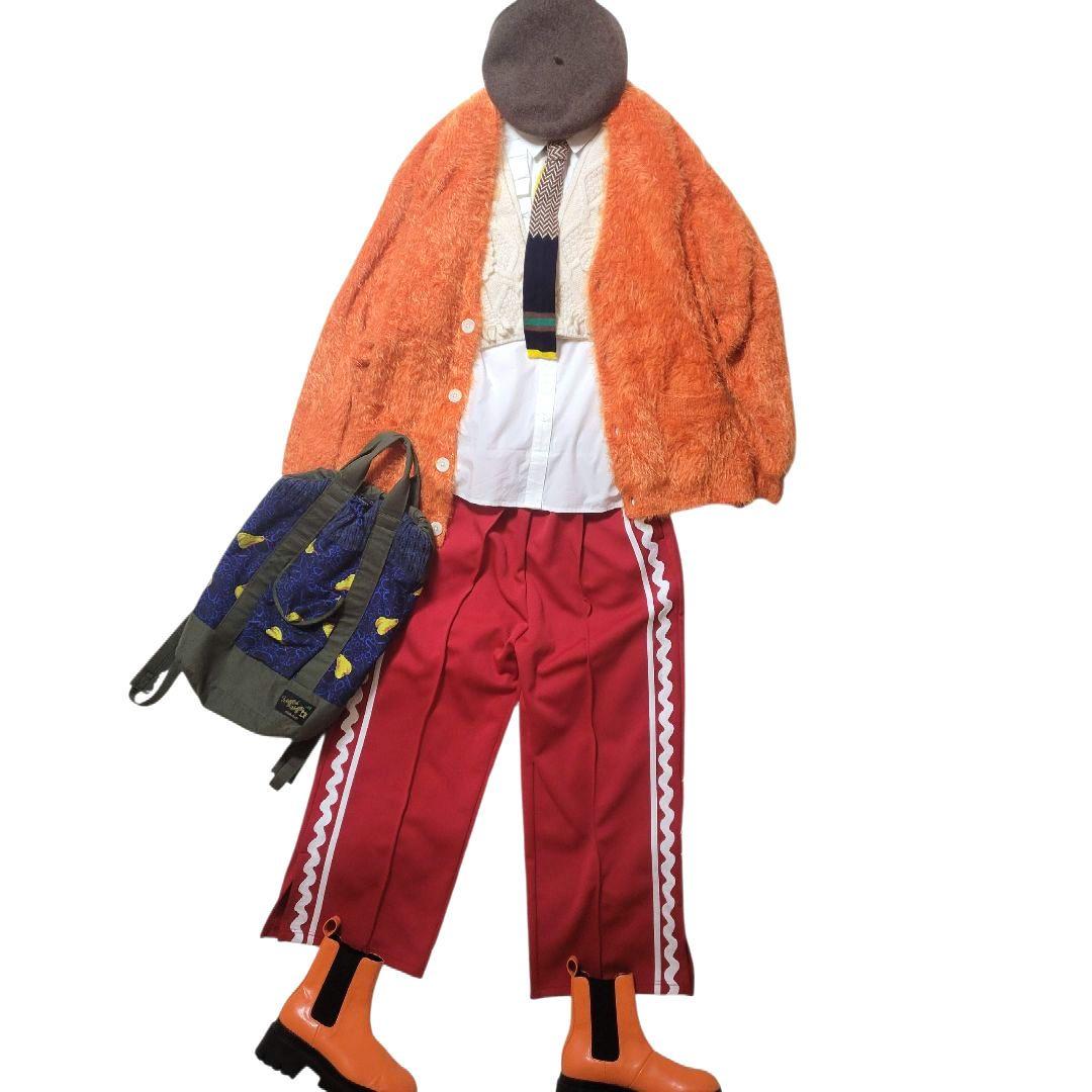 ♡大人F2♡frankygrow♡なみなみ ジャージ パンツ RED