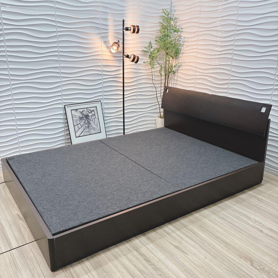 ◇大阪府全域 神戸市 配達料無料！◇ASLEEP◇ベッドフレーム◇ダブルサイズ◇