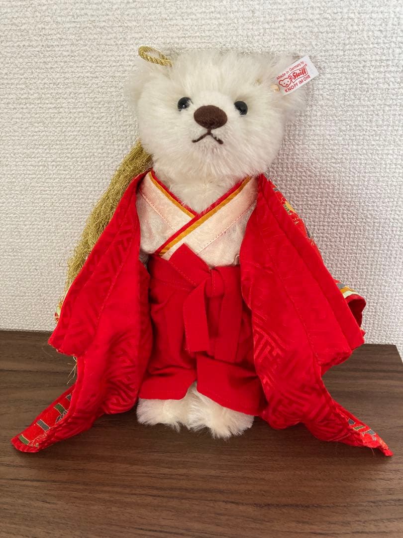 Steiffシュタイフテディベア日本限定 かぐや姫テディベア
