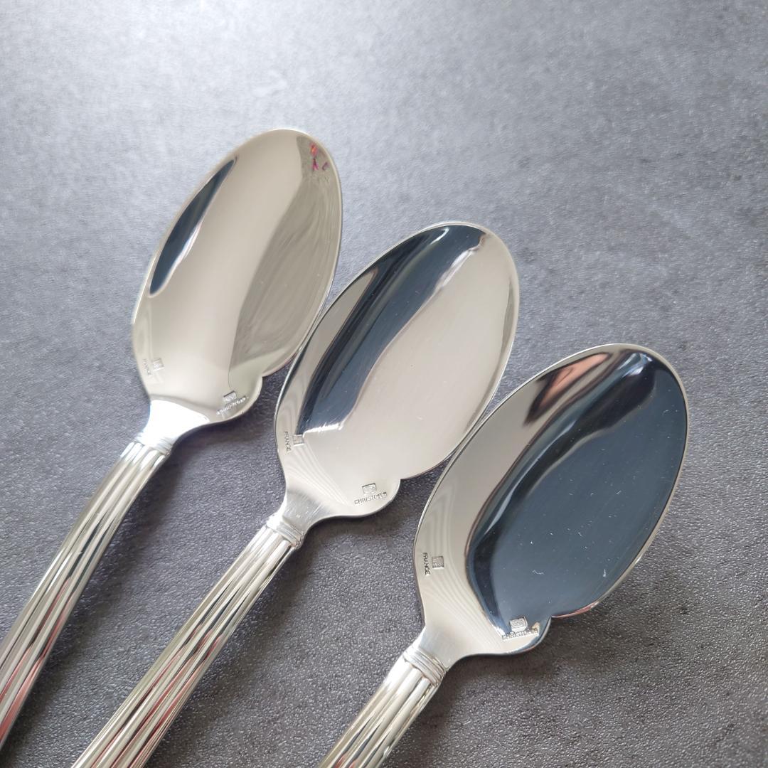 極希少 美品 クリストフル アリア ソーススプーン 3点