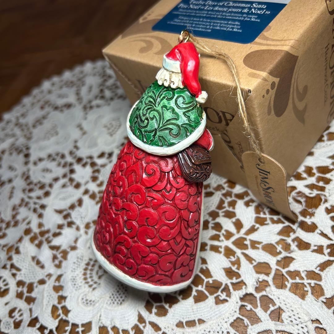 ジムショア　エネスコ　サンタ　クリスマス　オーナメント　JIMShore 2体