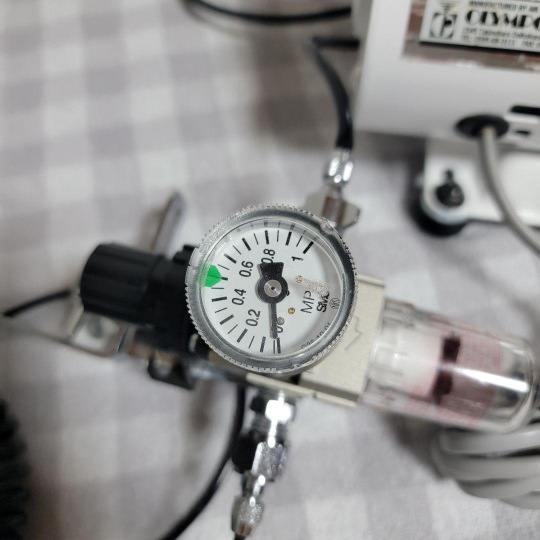 オリンポス コンプレッサー　エアブラシセット