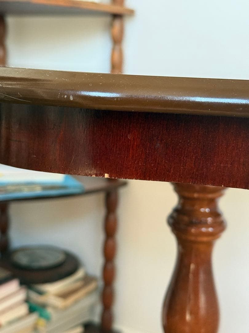 アンティーク調　ティーテーブル　サイドテーブル　ワインテーブル