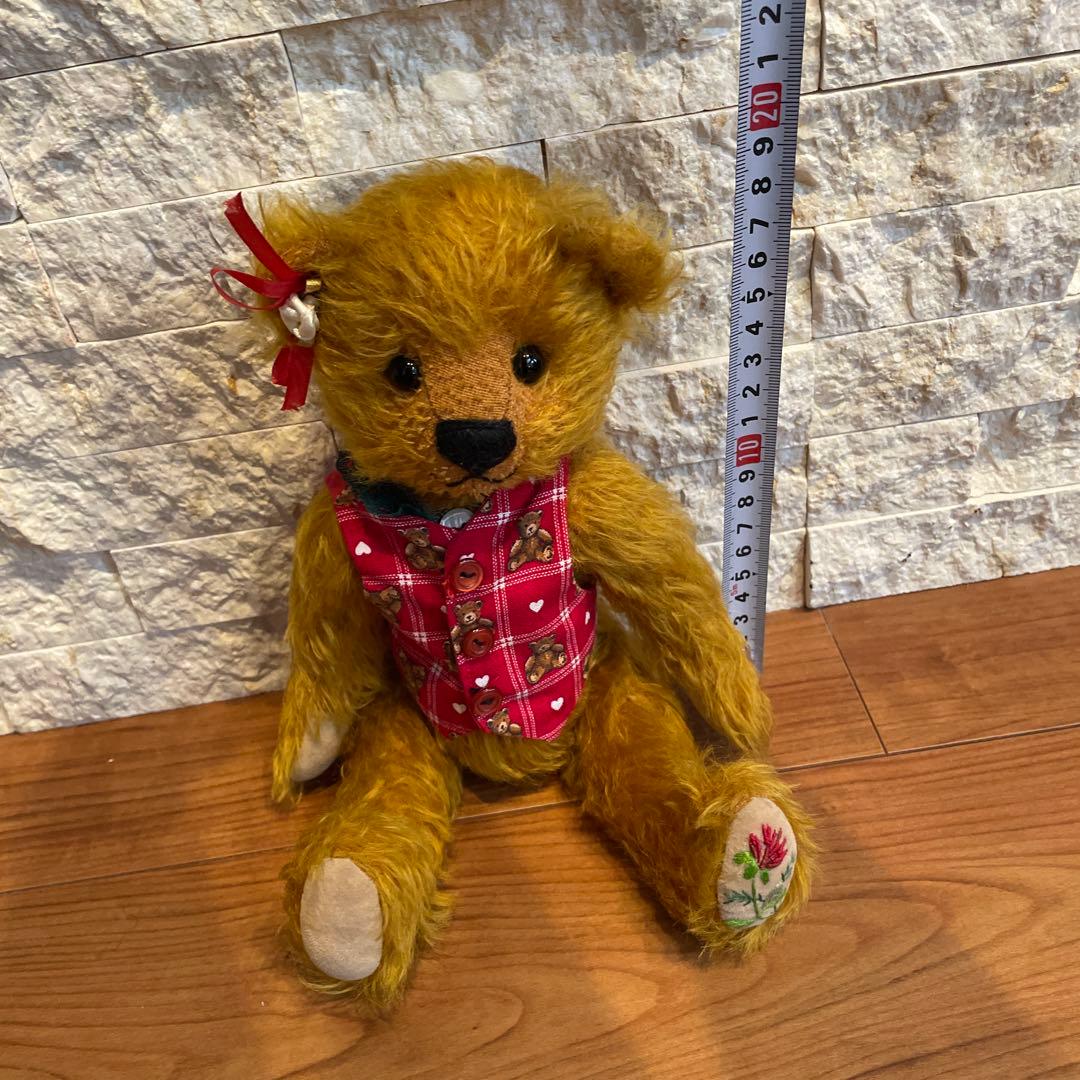 イギリス☆コッツウォルズ☆作家物　ハンドメイド　テディベア