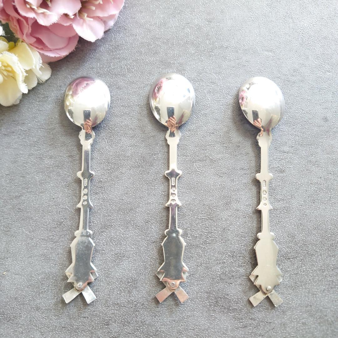 希少 美品 オランダ製 835シルバー スプーン 3点