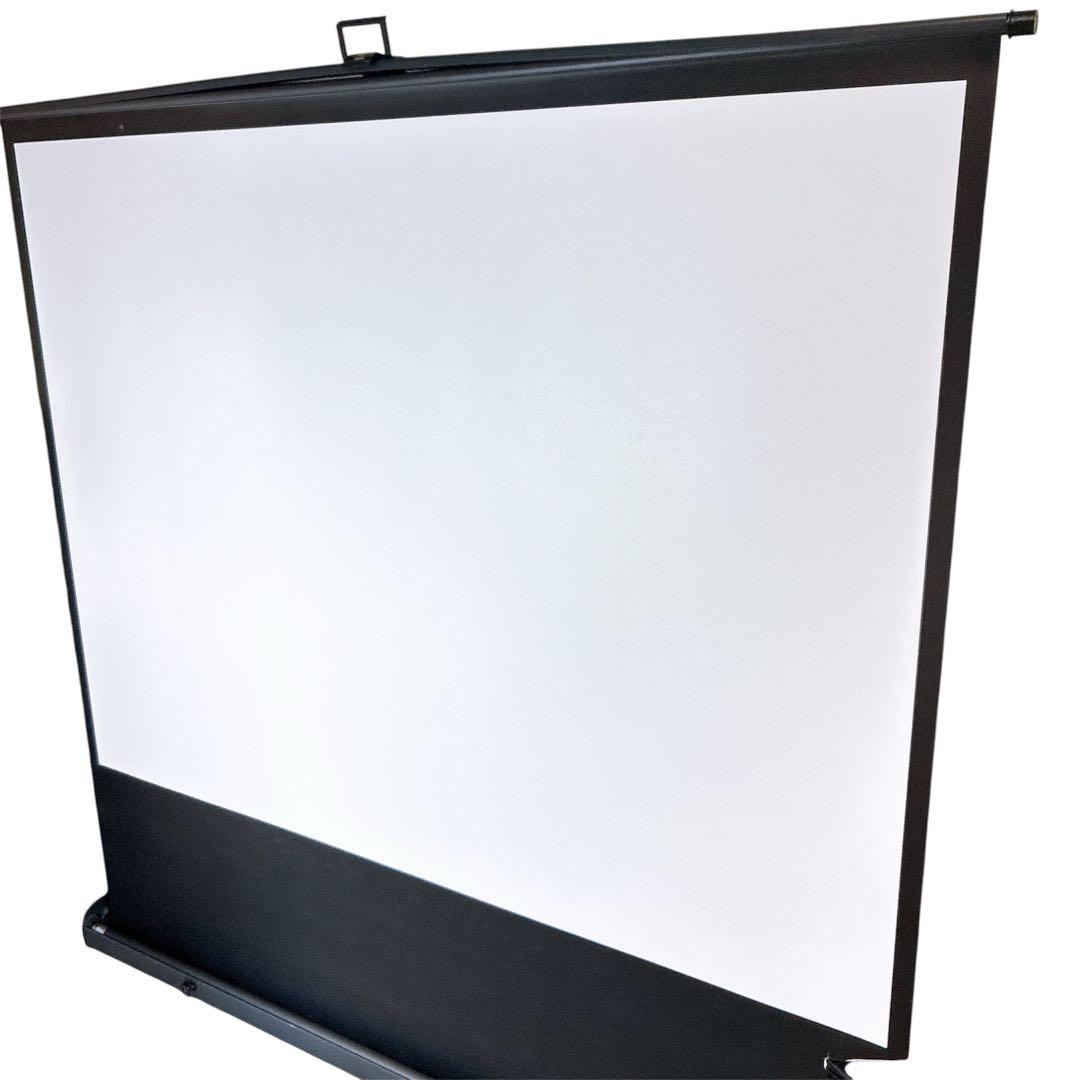 EEX-PSY1-80V プロジェクタースクリーン　自立型　80インチ　オフィス