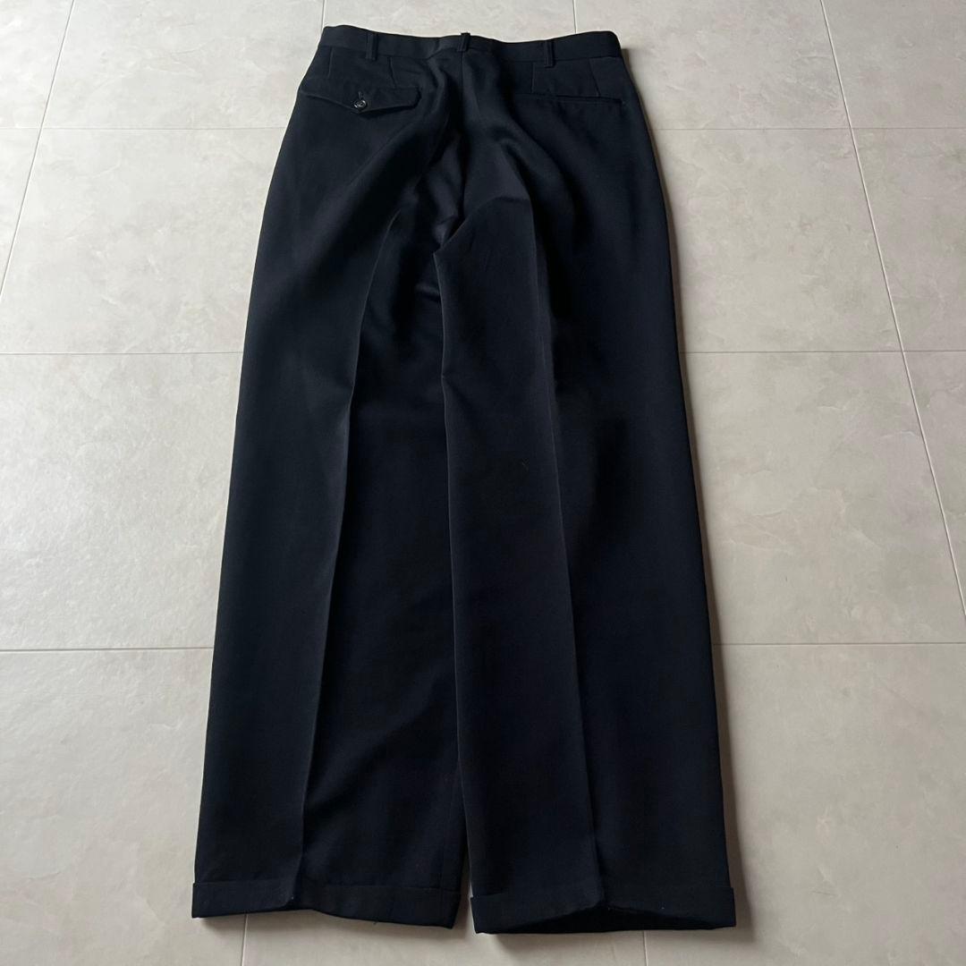 豪華5点セット 小さめ vintage 金ボタン ダブルスーツ 紺