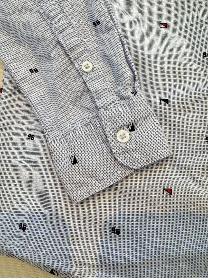 【グリーンレーベルリラクシング】男の子 フォーマル スーツ 3点セット 130