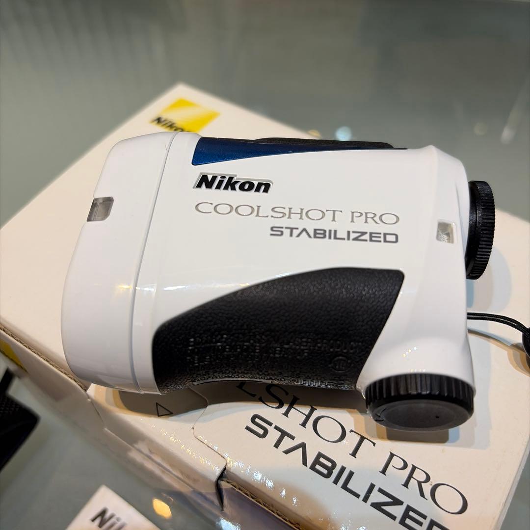 【実質新品】ニコン　COOLSHOT PRO STABILIZED　手振れ補正